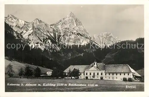 Kaiserau_Admont Kaibling Reichenstein Kaiserau Admont