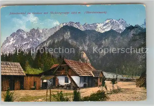 Johnsbachtal Ges?use Hochtorgruppe Johnsbachtal