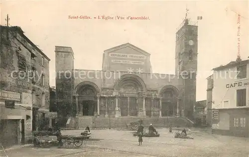 Saint Gilles_Gard Eglise Vue d ensemble Saint Gilles_Gard