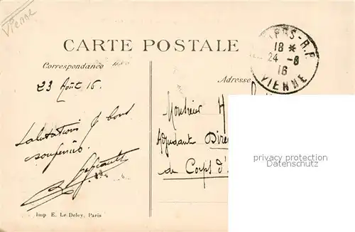 Poitiers_Vienne Rue Carnot Cercle des Officiers Poitiers Vienne