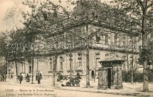 Lyon_France Mairie de la Croix Rousse Lyon France