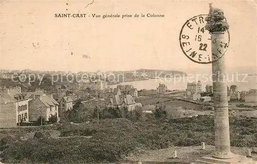 Saint Cast le Guildo Vue generale prise de la Colonne Saint Cast le Guildo
