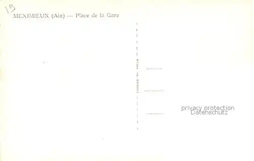 Meximieux Place de la Gare Meximieux