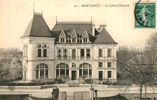 Montargis_Loiret La Caisse d Epargne Montargis Loiret