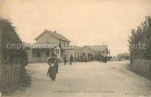 Le_Croisic La Gare Arrivee dun train Le_Croisic