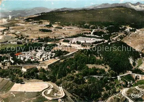 Mont Louis sur Tet Vue panoramique aerienne 