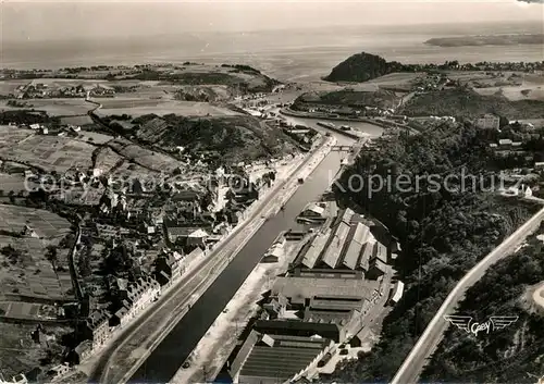 Saint Brieuc_Cotes d_Armor Une Chaffoteaux Avant et arriere port du Legue Deuxieme Tour de Cesson Vue aerienne Saint Brieuc_Cotes d