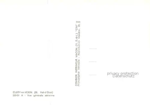 Clery en Vexin Vue generale aerienne Clery en Vexin