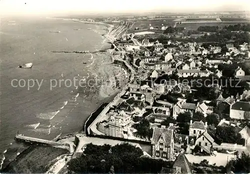 Arromanches les Bains Vue aerienne et la Plage Arromanches les Bains