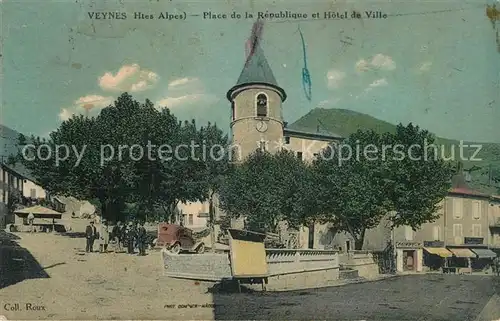 Veynes Place de la Republique Hotel de Ville Veynes