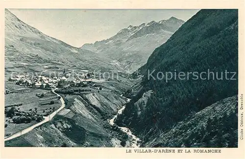 Villar d_Arene_Hautes_Alpes et la Romanche Alpes Villar d_Arene