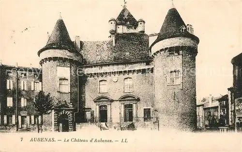 Aubenas Chateau Schloss Aubenas