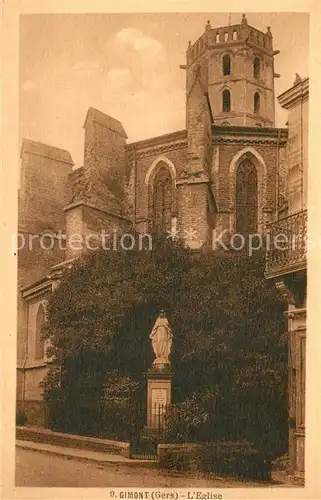 Gimont Eglise Statue Monument Gimont