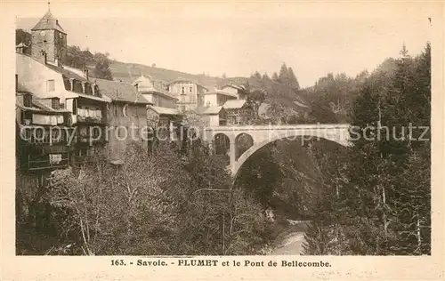 Flumet Pont de Bellecombe Flumet