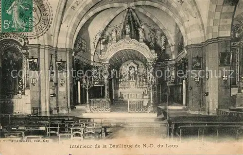 Notre Dame du Laus Interieur de la Basilique Notre Dame du Laus