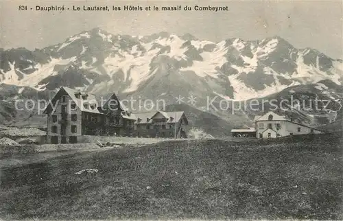 Col_du_Lautaret Les Hotels et Massif du Combeynot Alpes Francaises Col_du_Lautaret