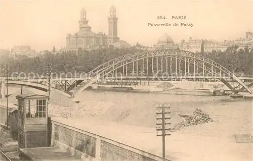 Paris Passerelle de Passy Paris