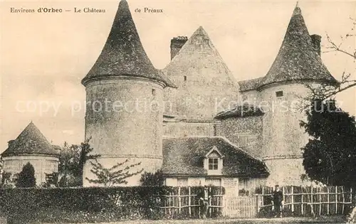 Orbec Chateau de Preaux Schloss Orbec
