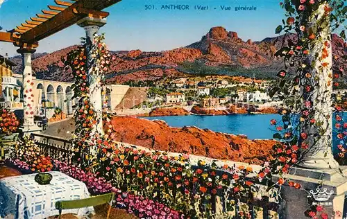 Antheor Vue generale Cote d Azur Antheor