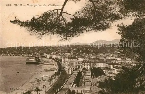 Nice_Alpes_Maritimes Vue prise du Chateau Cote d Azur Nice_Alpes_Maritimes