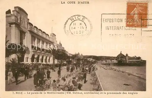 Nice_Alpes_Maritimes Palais de la Mediterranee Promenade des Anglais Cote d Azur Nice_Alpes_Maritimes