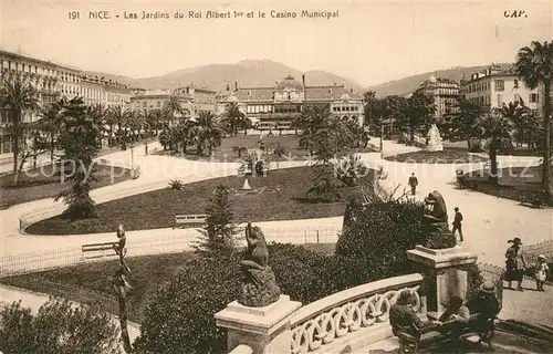 Nice_Alpes_Maritimes Jardins du Roi Albert Ier Casino Municipal Nice_Alpes_Maritimes