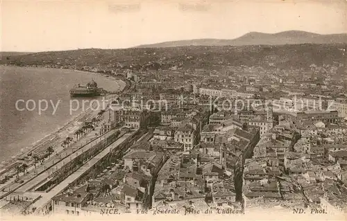 Nice_Alpes_Maritimes Vue generale prise du Chateau Cote d Azur Nice_Alpes_Maritimes