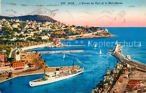 Nice_Alpes_Maritimes Entree du Port Mont Boron Cote d Azur Nice_Alpes_Maritimes