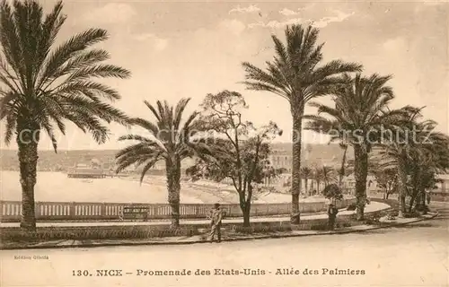 Nice_Alpes_Maritimes Promenade des Etats Unis Allee des Palmiers Nice_Alpes_Maritimes