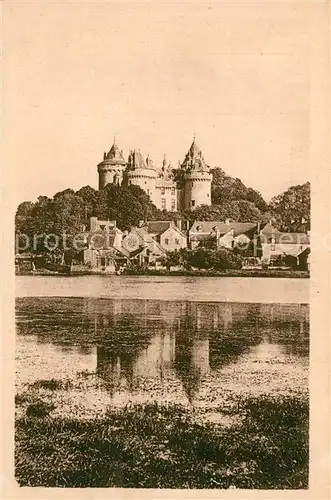 Combourg Chateau et l Etang Combourg