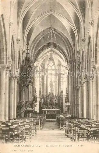 Combourg Interieur de l Eglise Combourg