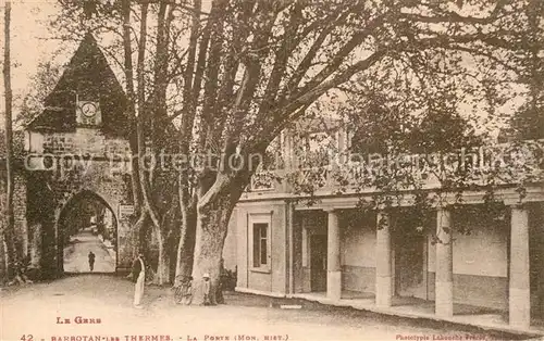 Barbotan_les_Thermes La Porte Monument historique Barbotan_les_Thermes