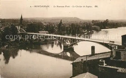 Montauban_Tarn et Garonne Nouveau Pont Clocher de Sapiac 