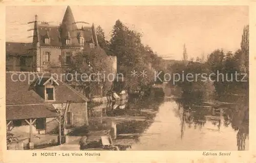 Moret sur Loing Vieux Moulins  Moret sur Loing