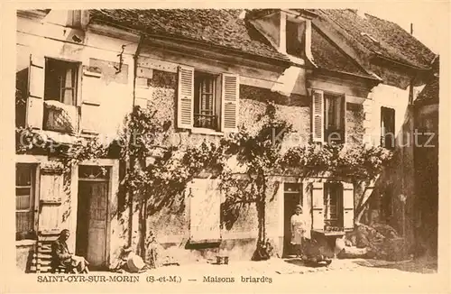 Saint Cyr sur Morin Maisons briardes  Saint Cyr sur Morin