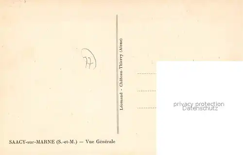 Saacy sur Marne  Saacy sur Marne