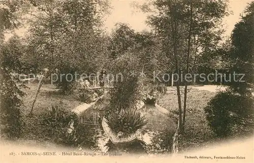 Samois sur Seine Hotel Beau Rivage Jardins Samois sur Seine