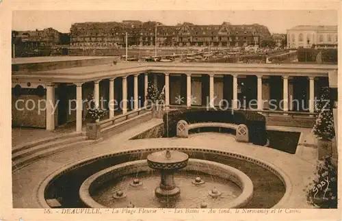 Deauville Plage Fleurie Bains Normandy Casino Deauville