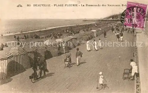 Deauville Plage Fleurie Promenade  Deauville