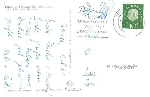 Titisee Fliegeraufnahme mit Neustadt Hochfirst und Lenzkirch Titisee