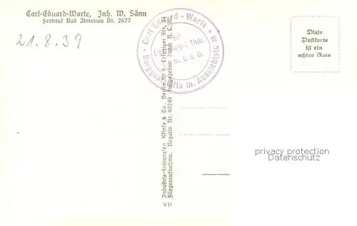 Bad_Elgersburg Carl Eduard Warte Fliegeraufnahme Bad_Elgersburg