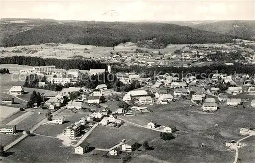 Hoechenschwand Fliegeraufnahme Hoechenschwand