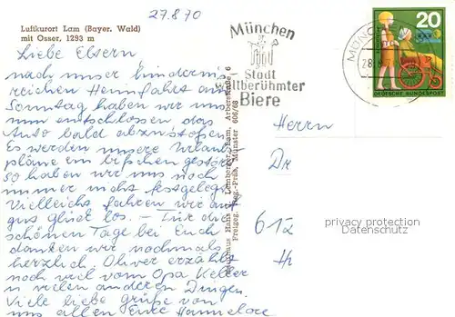 Lam_Oberpfalz mit Osser Fliegeraufnahme Lam_Oberpfalz