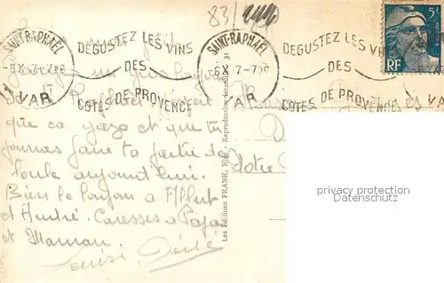 AK / Ansichtskarte Saint Raphael_Var Le Lion de Terre Saint Raphael Var