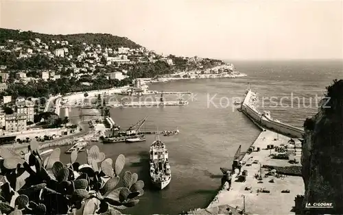 AK / Ansichtskarte Nice_Alpes_Maritimes Port et Cap de Nice Nice_Alpes_Maritimes