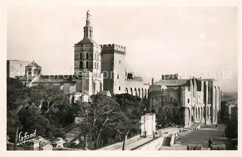 AK / Ansichtskarte Avignon_Vaucluse Palais des Papes Avignon Vaucluse