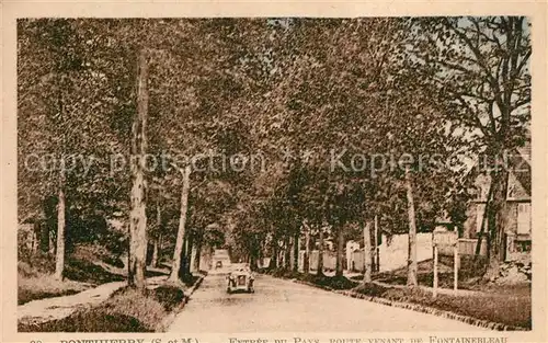 AK / Ansichtskarte Ponthierry Entree du Pays route venant de Fontainebleau 