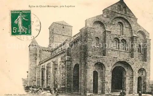 AK / Ansichtskarte Chatel Montagne Eglise Romane XIIe siecle Monument historique Chatel Montagne
