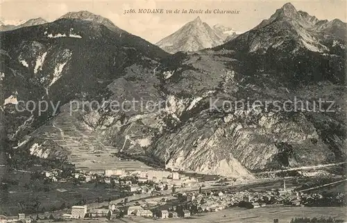 AK / Ansichtskarte Modane vu de la Route du Charmaix Alpes Modane