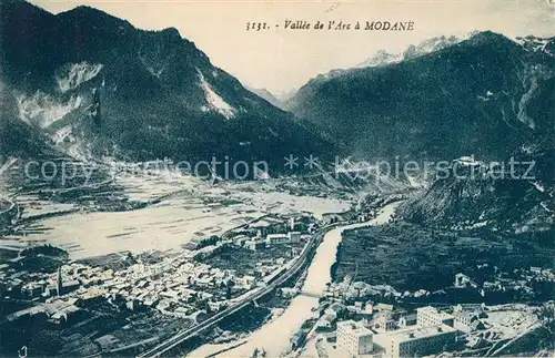 AK / Ansichtskarte Modane Panorama Vallee de l Arc et les Alpes Modane